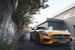 Mercedes GTS helfoliert i spesialfarge på bestilling, foto